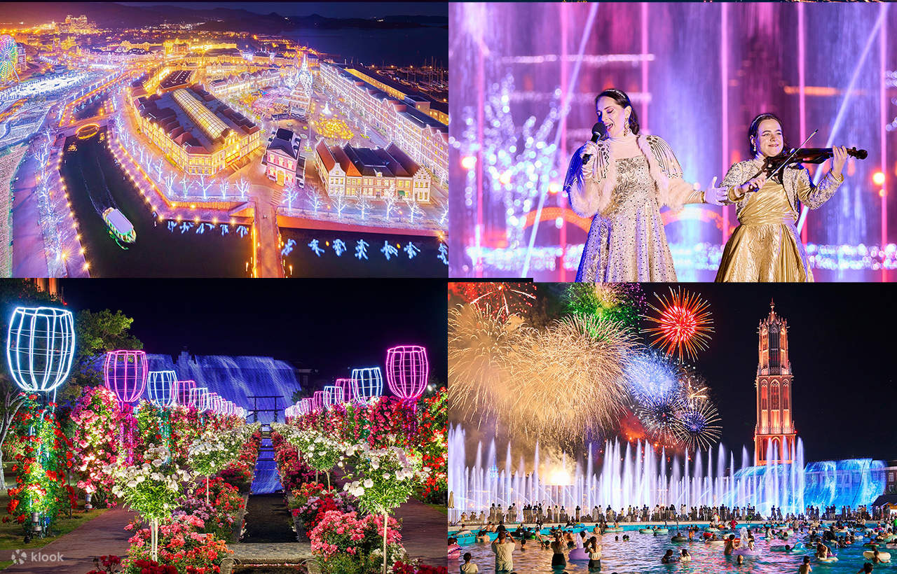 Kyushu Limited] Kumamoto Yatsushiro & Huis Ten Bosch Fireworks Extravaganza  Album - Klook Singapore